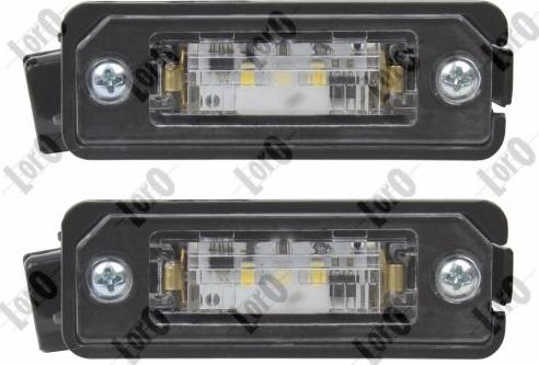 ABAKUS 053-10-900LED - Φωτισμός πινακίδας κυκλοφορίας parts5.com