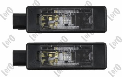 ABAKUS 038-20-905LED - Iluminare numar de circulatie parts5.com