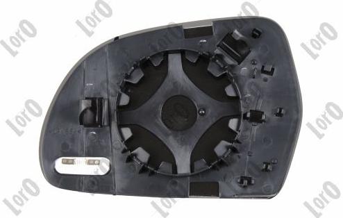 ABAKUS 0217G02 - Szkło lusterka, lusterko zewnętrzne parts5.com