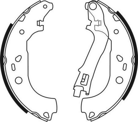 ABE C0F032ABE - Brake Shoe Set parts5.com