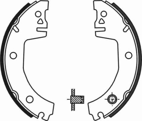 ABE C0S001ABE - Brake Shoe Set parts5.com