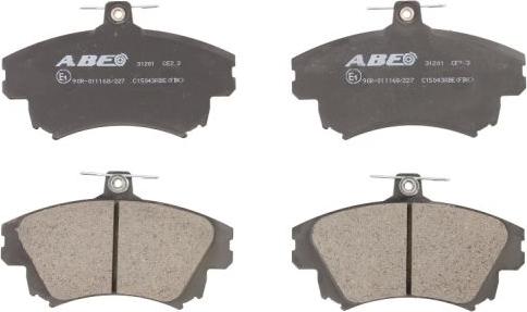 ABE C15043ABE - Set placute frana,frana disc parts5.com