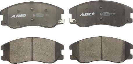 ABE C10020ABE - Brake Pad Set, disc brake parts5.com