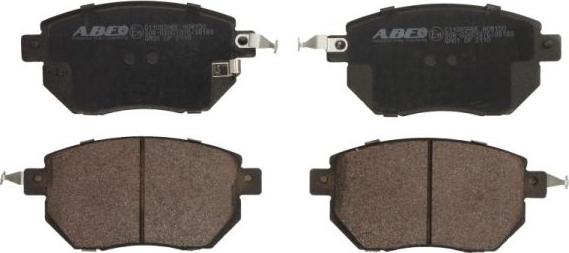 ABE C11093ABE - Brake Pad Set, disc brake parts5.com