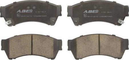 ABE C13062ABE - Set placute frana,frana disc parts5.com