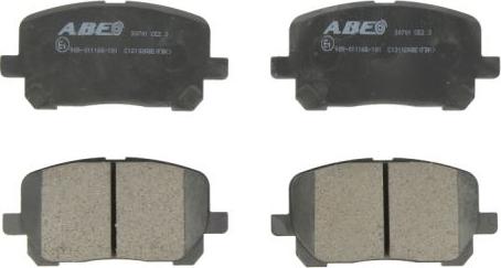 ABE C12102ABE - Set placute frana,frana disc parts5.com