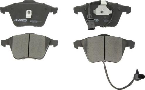 ABE C1A041ABE - Brake Pad Set, disc brake parts5.com