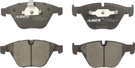 ABE C1B014ABE - Set placute frana,frana disc parts5.com