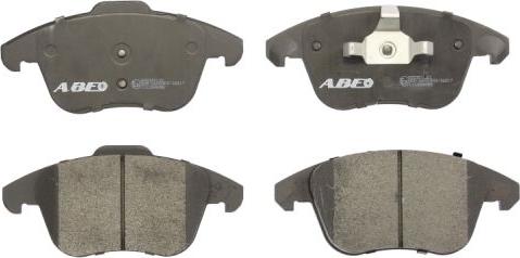 ABE C1C058ABE - Brake Pad Set, disc brake parts5.com