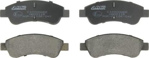 ABE C1C000ABE - Brake Pad Set, disc brake parts5.com