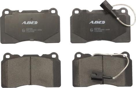 ABE C1D024ABE - Set placute frana,frana disc parts5.com