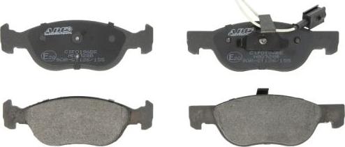 ABE C1F019ABE - Brake Pad Set, disc brake parts5.com