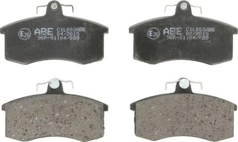 ABE C1L002ABE - Set placute frana,frana disc parts5.com