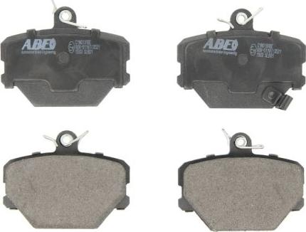 ABE C1M019ABE - Brake Pad Set, disc brake parts5.com