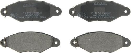 ABE C1R012ABE - Set placute frana,frana disc parts5.com