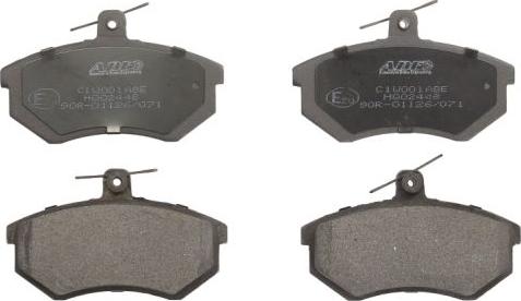 ABE C1W001ABE - Brake Pad Set, disc brake parts5.com