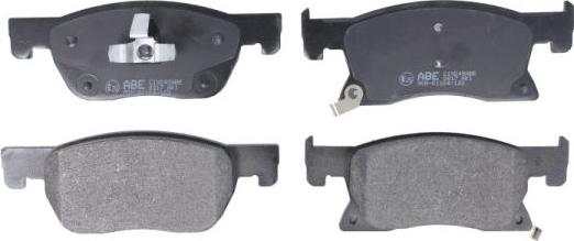 ABE C1X045ABE - Brake Pad Set, disc brake parts5.com