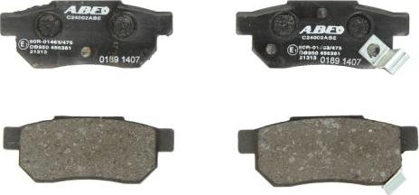 ABE C24002ABE - Set placute frana,frana disc parts5.com