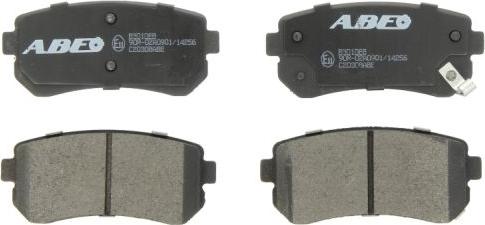 ABE C20308ABE - Brake Pad Set, disc brake parts5.com