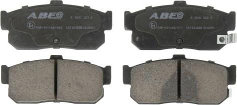 ABE C21030ABE - Set placute frana,frana disc parts5.com