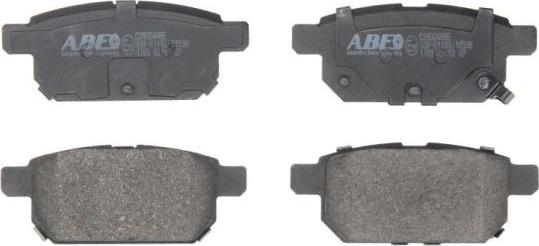 ABE C28004ABE - Set placute frana,frana disc parts5.com