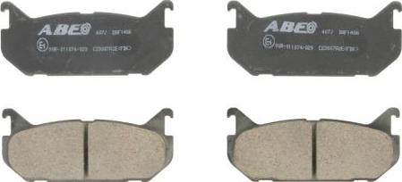 ABE C23007ABE - Set placute frana,frana disc parts5.com