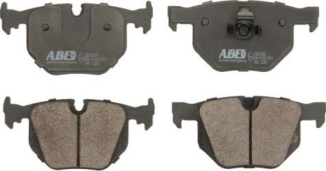 ABE C2B022ABE - Set placute frana,frana disc parts5.com