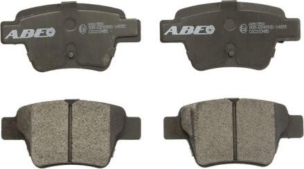 ABE C2C010ABE - Brake Pad Set, disc brake parts5.com