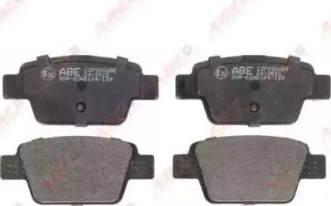 ABE C2F006ABE - Σετ τακάκια, δισκόφρενα parts5.com