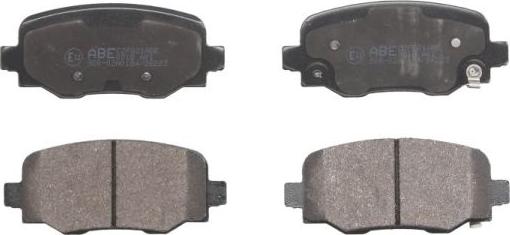 ABE C2F021ABE - Brake Pad Set, disc brake parts5.com