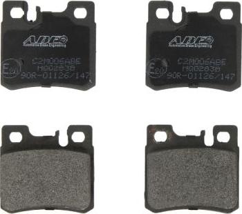 ABE C2M006ABE - Brake Pad Set, disc brake parts5.com