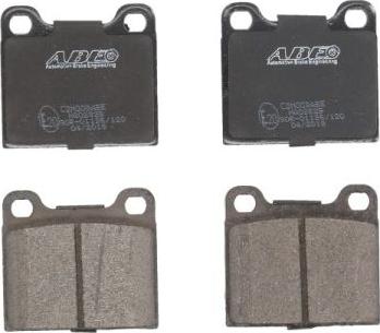 ABE C2M003ABE - Brake Pad Set, disc brake parts5.com