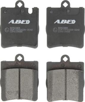 ABE C2M019ABE - Brake Pad Set, disc brake parts5.com