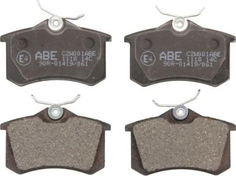 ABE C2W001ABE - Set placute frana,frana disc parts5.com