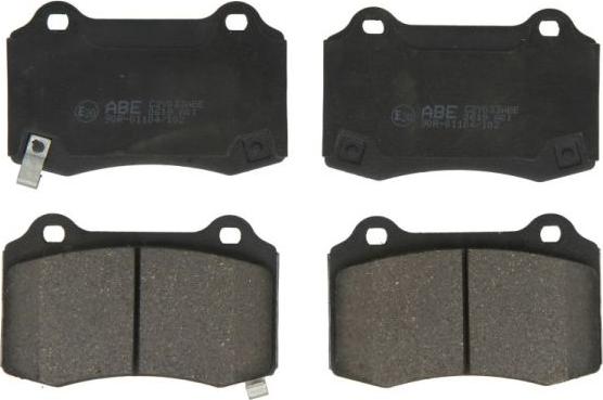 ABE C2Y033ABE - Brake Pad Set, disc brake parts5.com