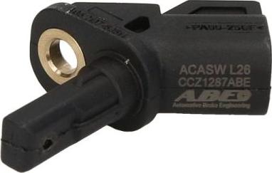 ABE CCZ1287ABE - Sensor, wheel speed parts5.com