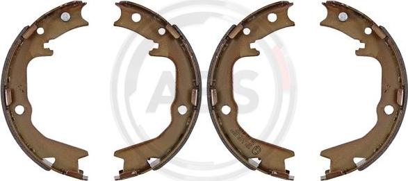 A.B.S. 9181 - Bremsbackensatz, Feststellbremse parts5.com