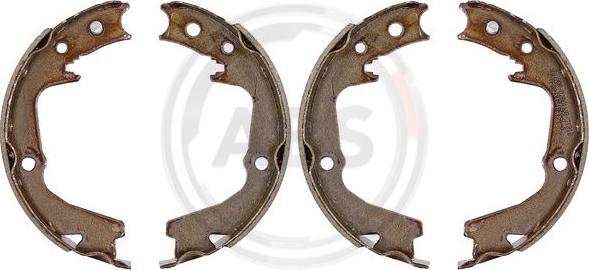 A.B.S. 9324 - Fékpofakészlet, rögzítőfék parts5.com