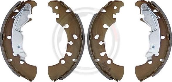 A.B.S. 9327 - Brake Shoe Set parts5.com