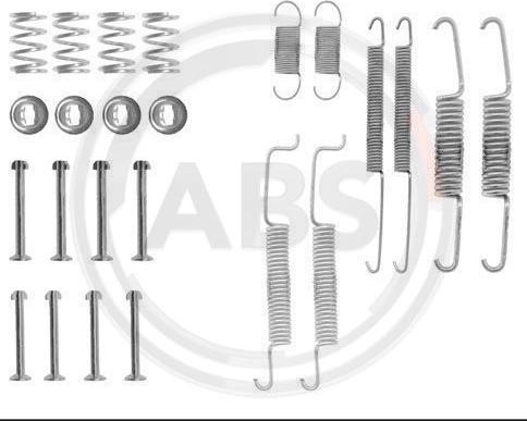 A.B.S. 0569Q - Accessory Kit, brake shoes parts5.com