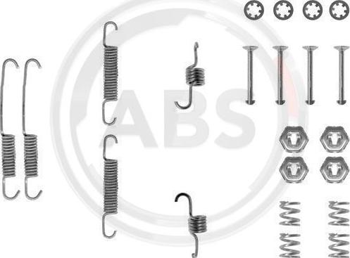 A.B.S. 0673Q - Accessory Kit, brake shoes parts5.com