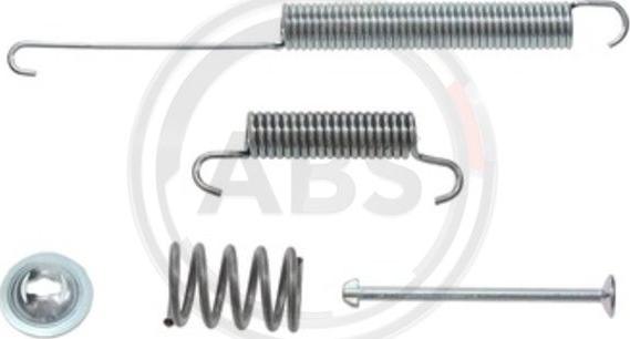 A.B.S. 0026Q - Set accesorii, sabot de frana parts5.com