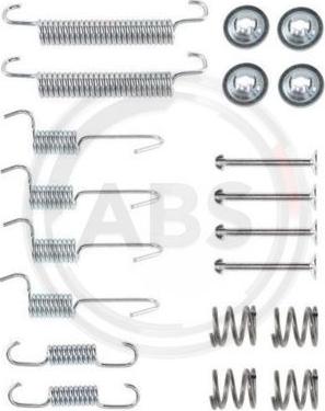 A.B.S. 0894Q - Set accesorii, sabot de frana parts5.com