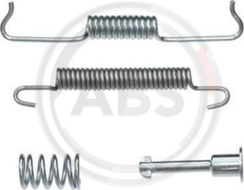 A.B.S. 0841Q - Kompletni pribor, zavorne celjusti rocne zavore parts5.com