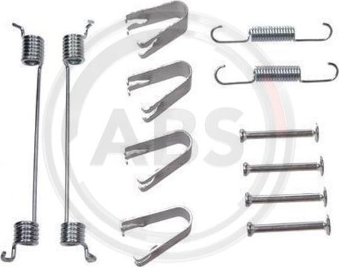 A.B.S. 0866Q - Tartozékkészlet, fékpofa parts5.com