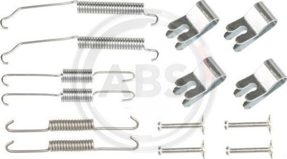 A.B.S. 0882Q - Set accesorii, sabot de frana parts5.com