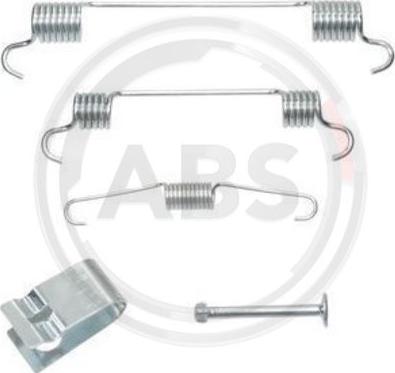 A.B.S. 0833Q - Accessory Kit, brake shoes parts5.com