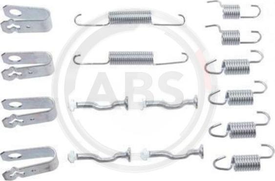 A.B.S. 0876Q - Kit d'accessoires, mâchoire de frein parts5.com