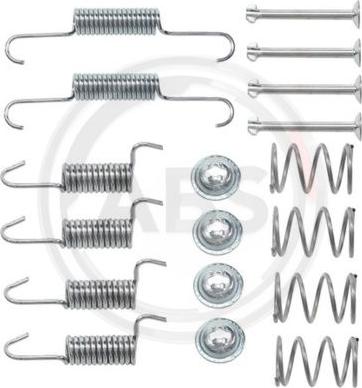 A.B.S. 0871Q - Komplet pribora, čeljusti parkirne kočnice parts5.com