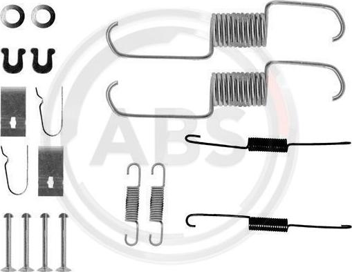 A.B.S. 0743Q - Комплект принадлежности, спирани челюсти parts5.com